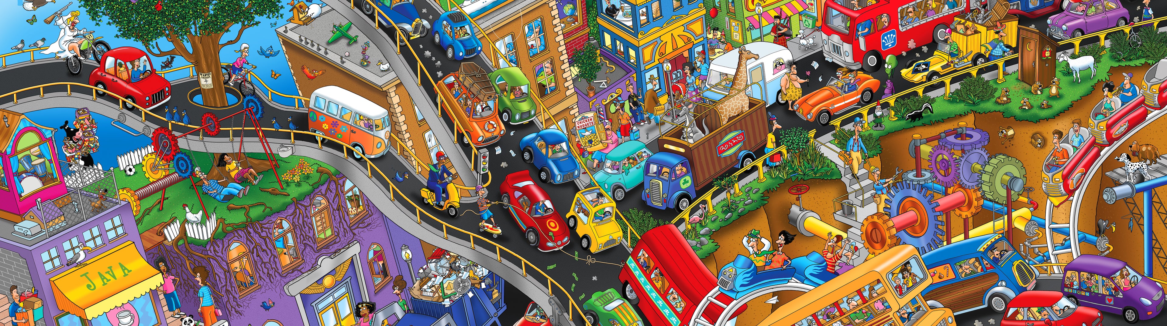 Tooniverse Puzzles by Steve Skelton