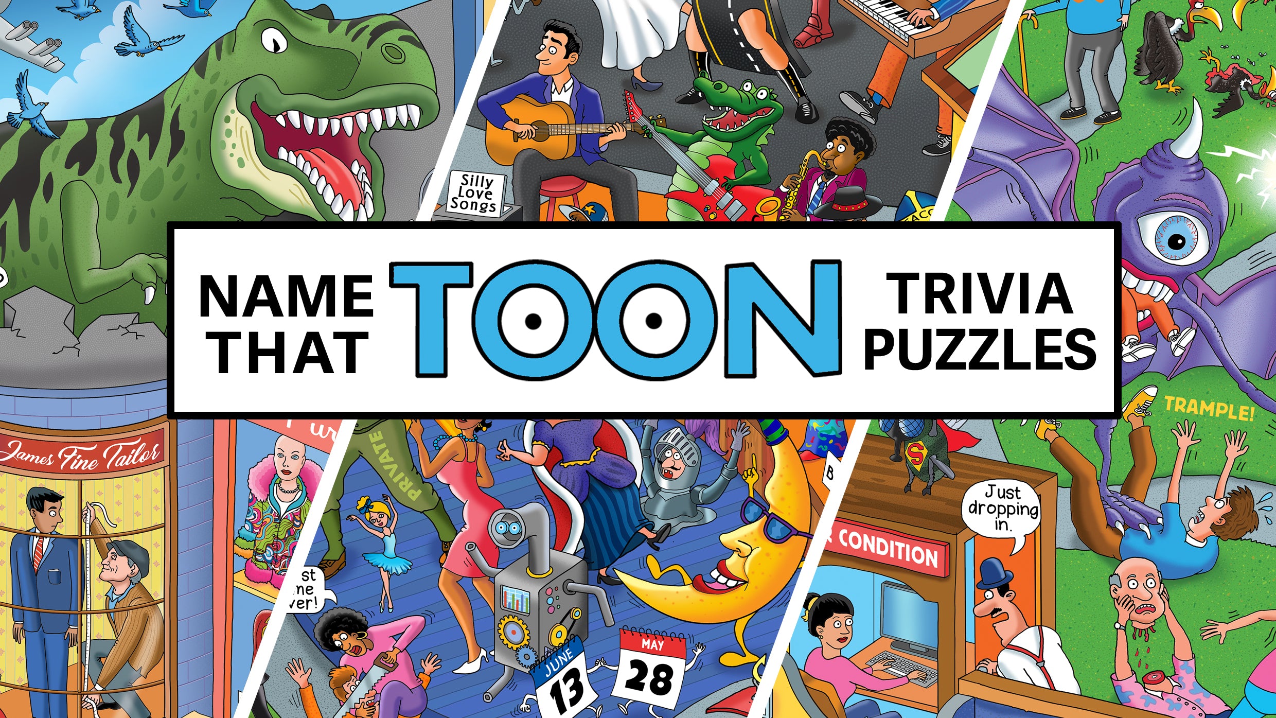 Load video: Tooniverse Name That Toon Jigsaw Puzzles