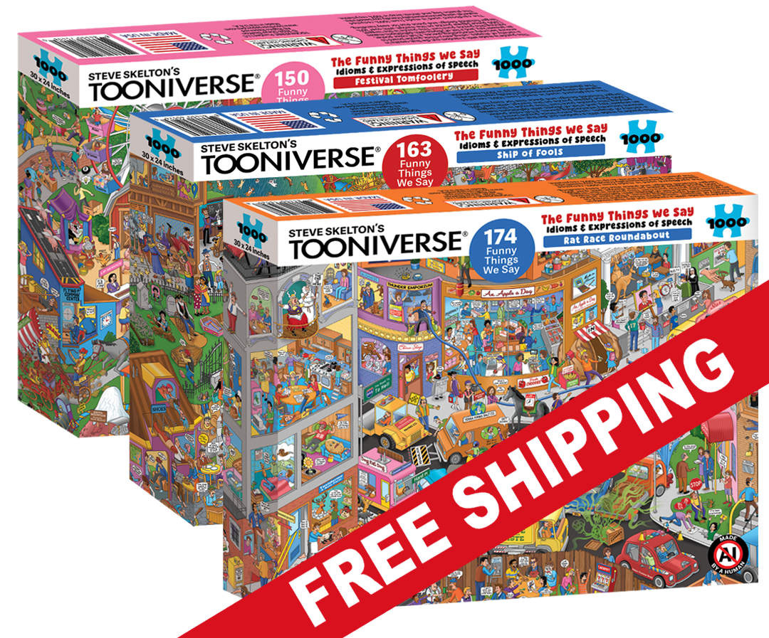 The Funny Things We Say 3 Puzzle Bundle